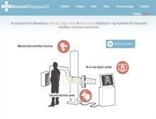 Tablet Screenshot of globaldiagnostix.org